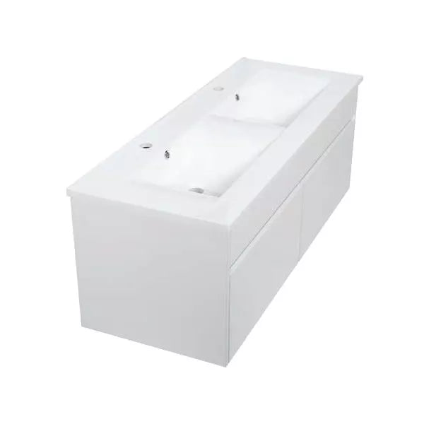 Bijiou Bathroom Cabinet Beaute - Double Drawer 1200x470