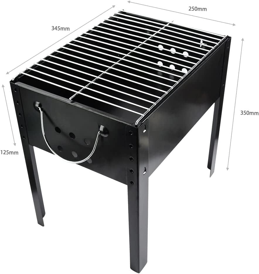 35x52.5x35cm Portable Four-Legged Yakitori Charcoal Grill FX-9205