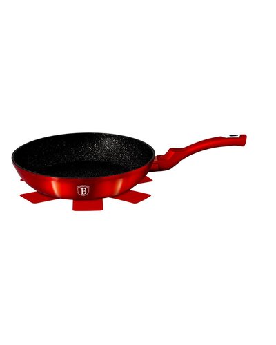 Berlinger Haus Deep Frypan 20 Cm Burgundy Metallic Line