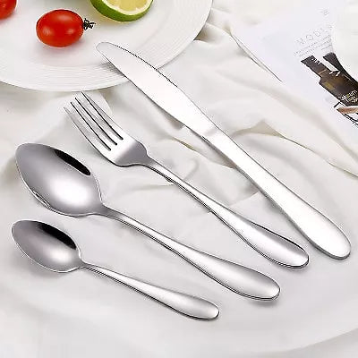 LMA Branded Stainless Steel Loose Cutlery Set 16 - 64 Piece