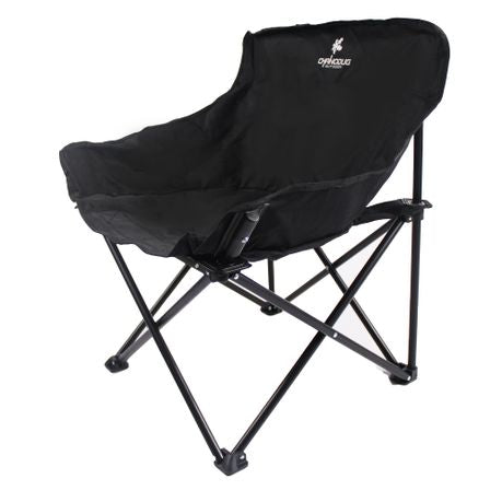 Chanodug 60x38x68cm Low-Slung Wide-Girth Half Moon Adult Camp Chair FX7083