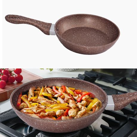 Convertible Granite Non-Stick Fry Pan 3 Piece Set - 20, 24 and 28cm