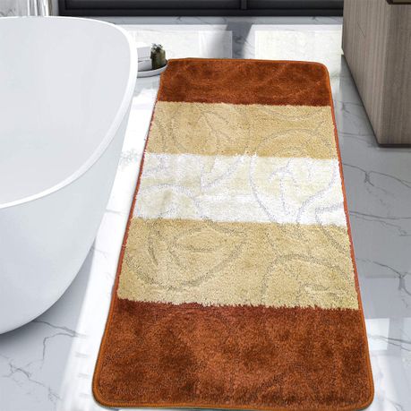 60x100cm 3 Piece Turkish Toilet Mat & Cover Set with Non-Slip Under P/B/I