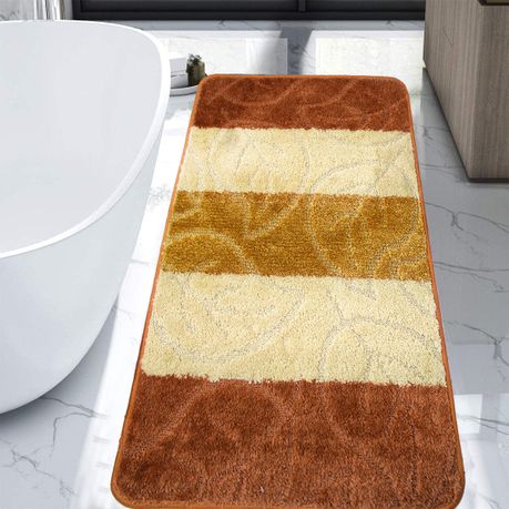 60x100cm 3 Piece Turkish Toilet Mat & Cover Set with Non-Slip Under P/B/I