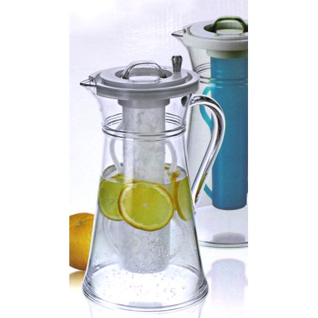 2.4L Quick Stirrer Spinner Pitcher with Internal Ice Core - SGN1497 - Green