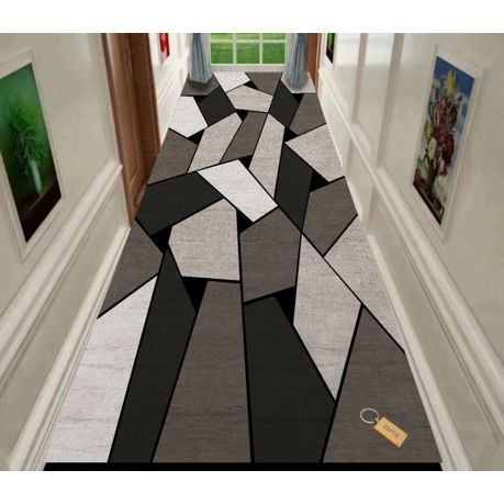 80cm by 200cm - Modern 3D Geometric Design Area Rug A9