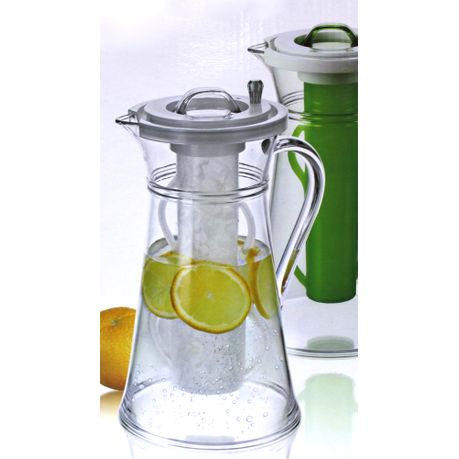 2.4L Quick Stirrer Spinner Pitcher with Internal Ice Core - SGN1497 - Green