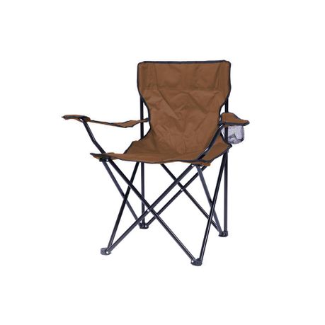 LMA Metal Frame Folding Camping & Beach Chair With Carry Bag