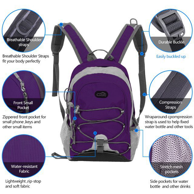 Free Knight Kids Waterproof Nylon Mini 32cm Sports Backpack FK0611