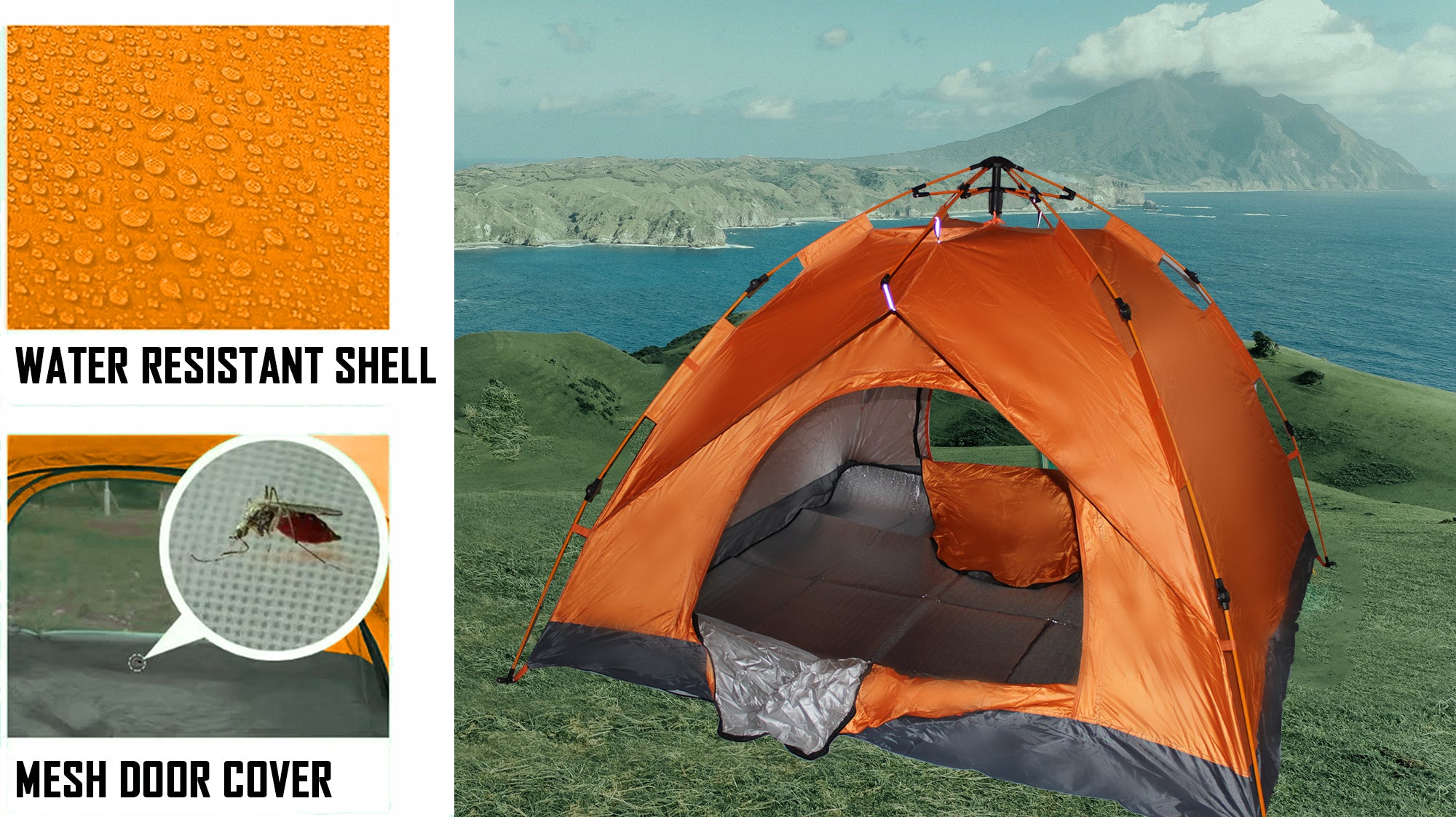 3 person tent clearance waterproof